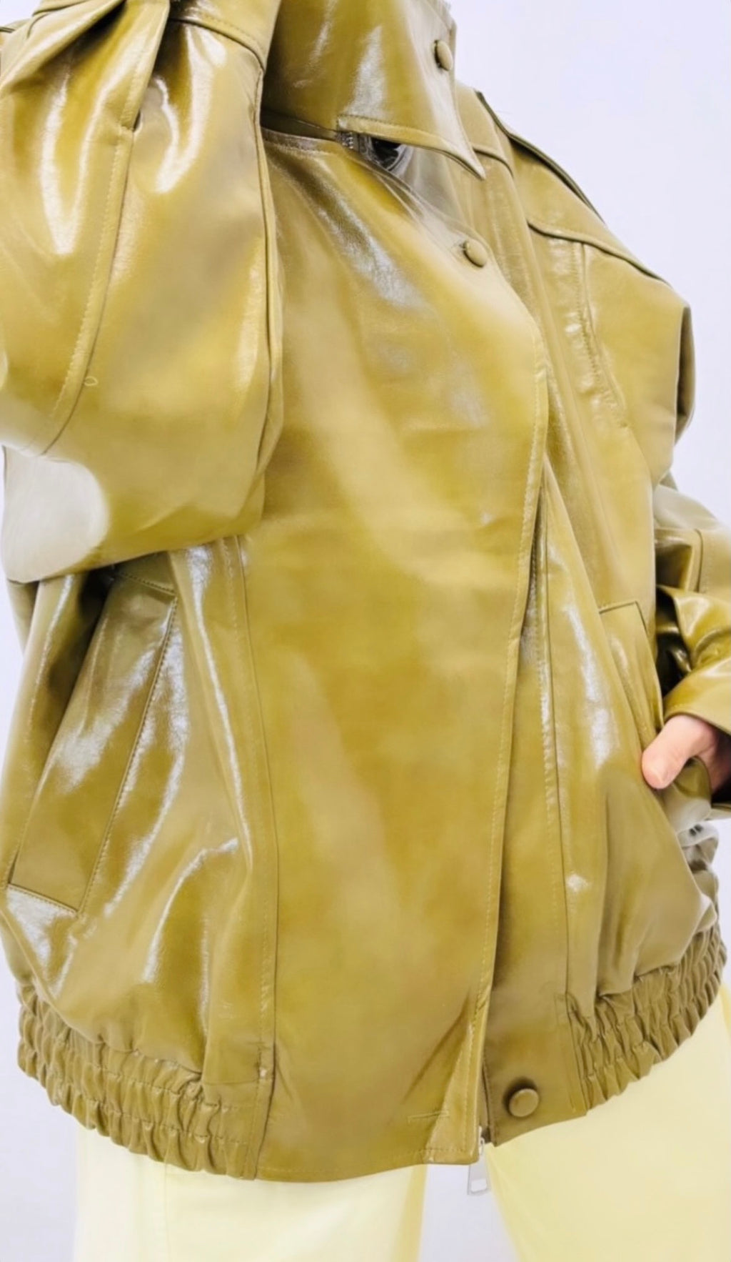 Green Bomber jacket