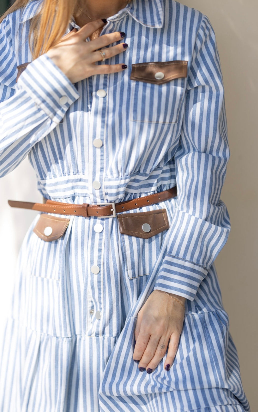 Long Denim Dress