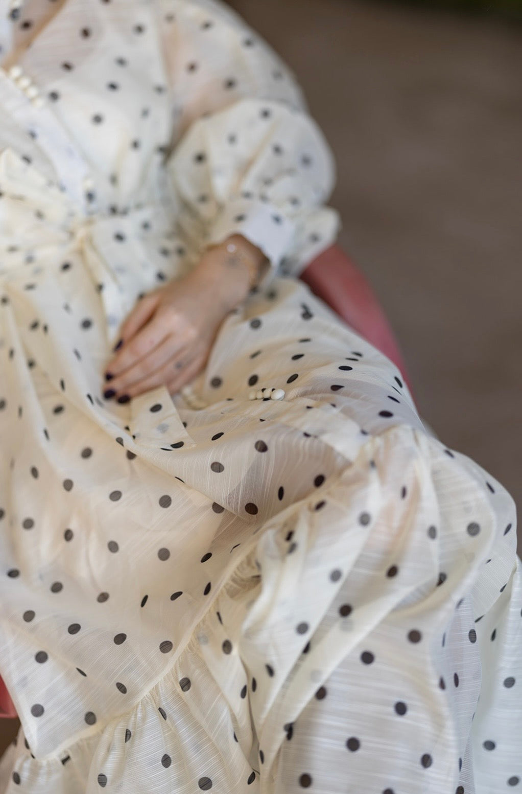 Polka Dots dress.