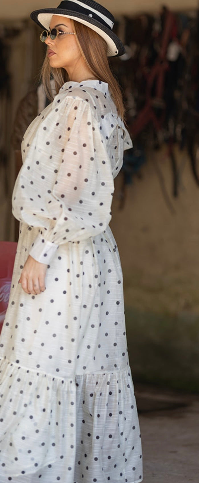 Polka Dots dress.