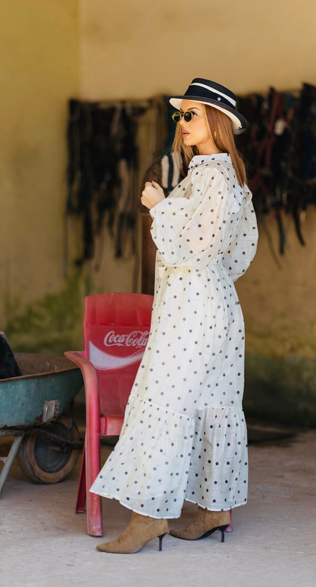 Polka Dots dress.
